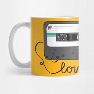 Love Mix Tape Mug